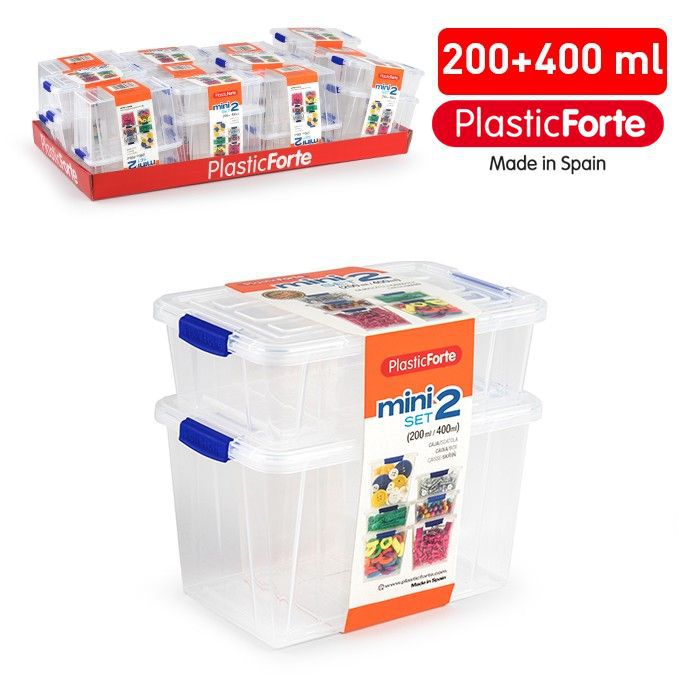 Set 2 mini scatole 200/400 ml
