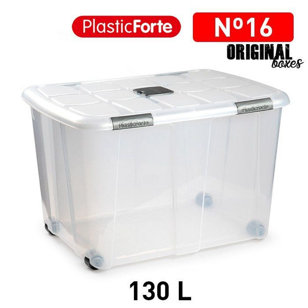 Scatola multiuso No 16 130 L ARGENTO