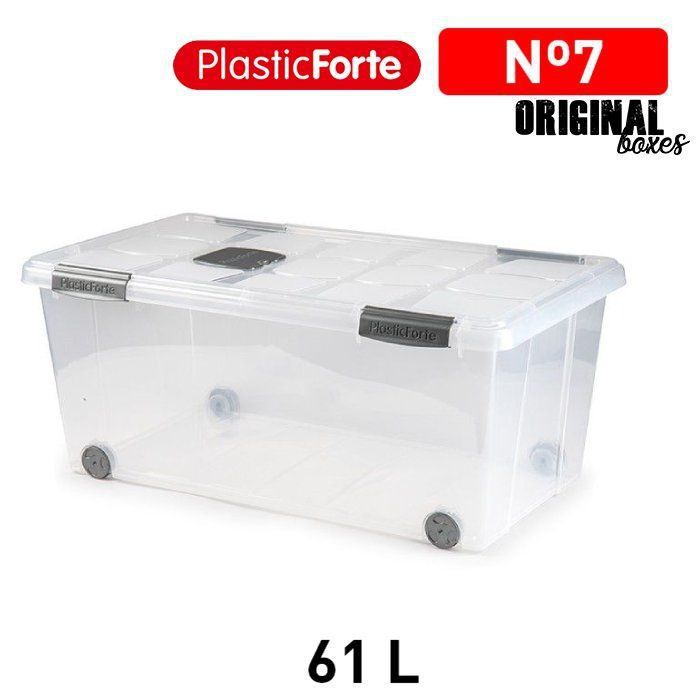 Scatola multiuso No 7 61L PLATA F17
