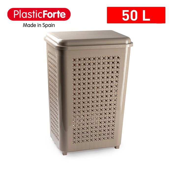 Portabiancheria Marrone Rattan