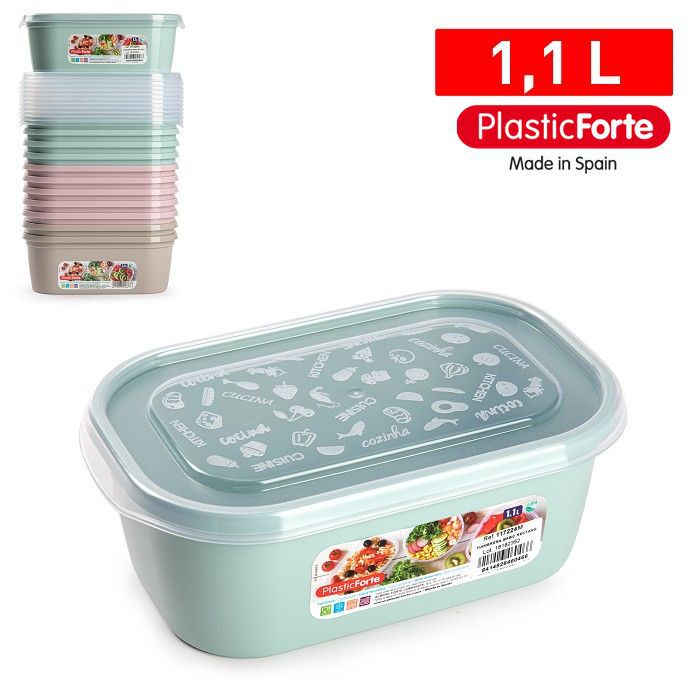 Contenitore BASIC rettangolare 1,1 L SURT VRM COMBI