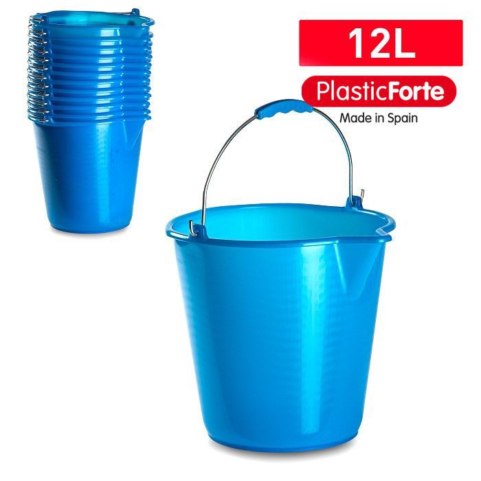 Secchio 12 L Blu Traslucide