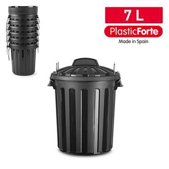 Bidone City 7 L NERO