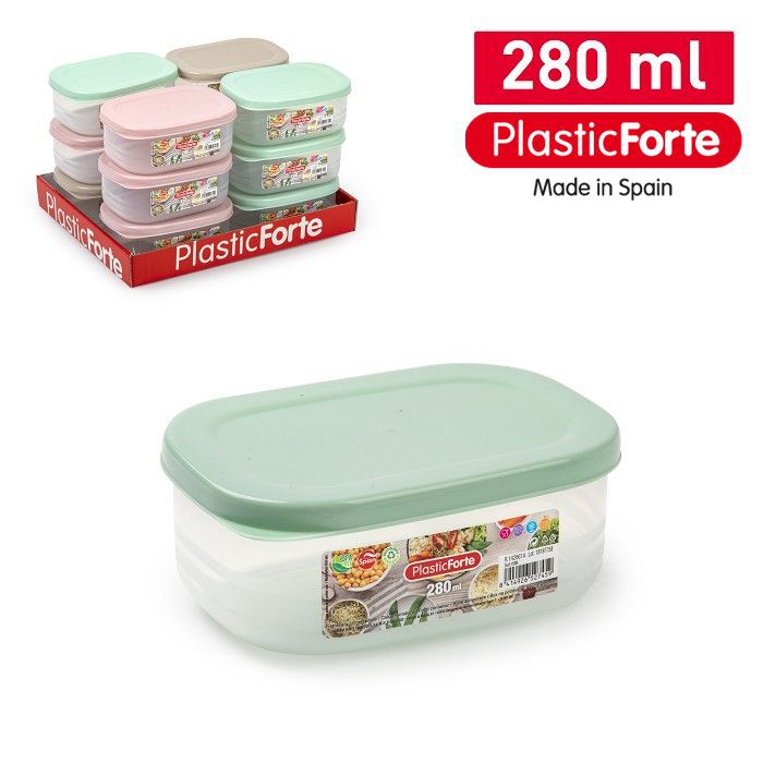 Contenitore BENTO rettangolare 280 ML SURT VRM
