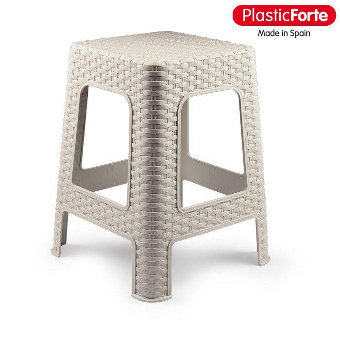 Sgabello Rattan grande MARRON F18 JAR