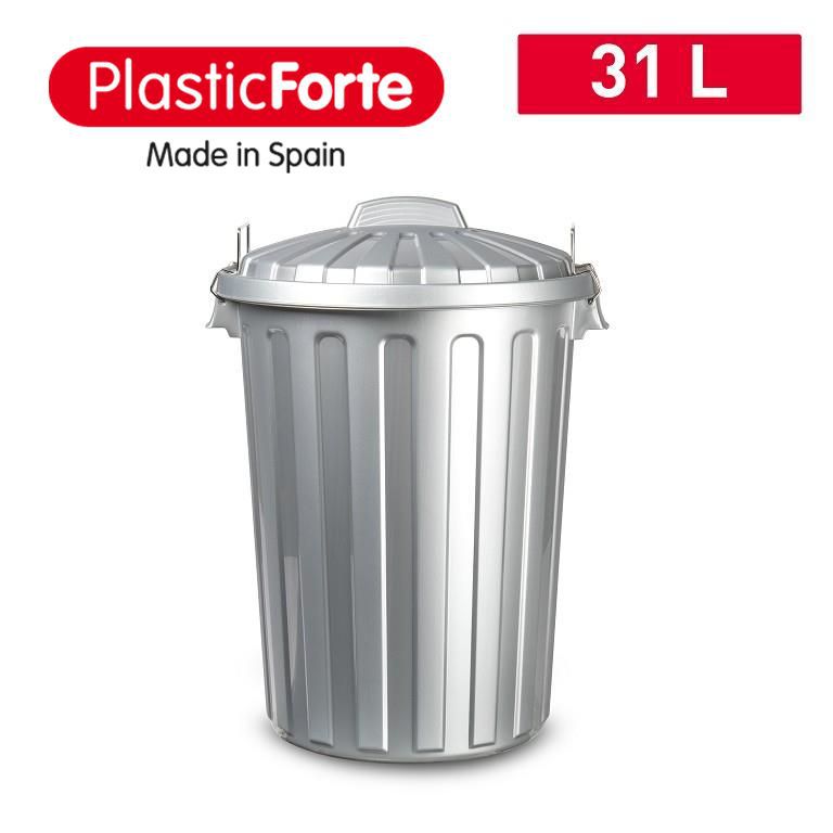 Bidone City 31 L ARGENTO
