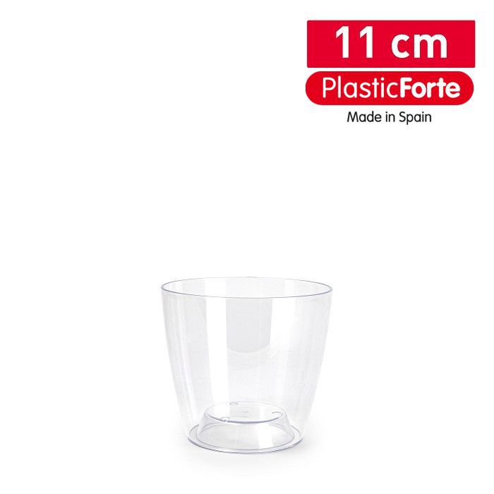 Vaso Myconos 11 cm TRASPARENTE