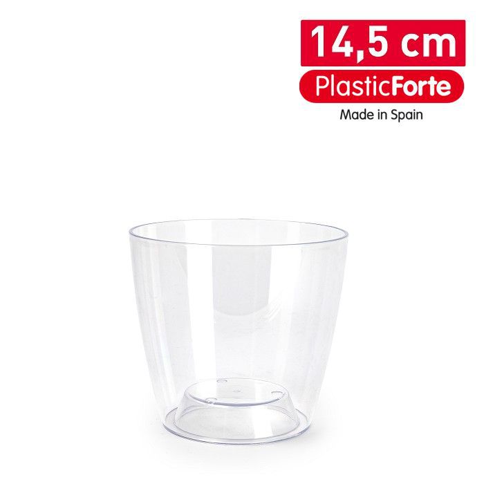 Vaso Myconos 14,5 cm TRASPARENTE