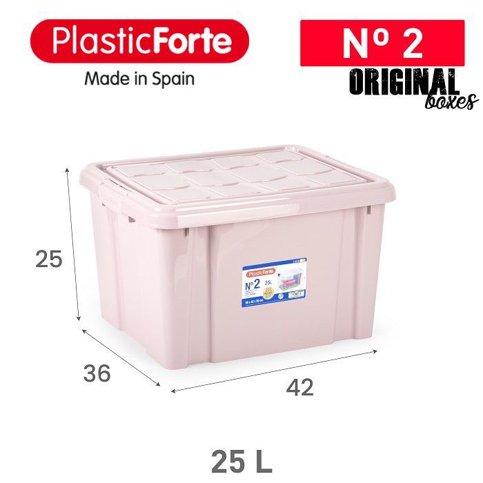 Scatola multiuso No 2 25 L ROSA PALO