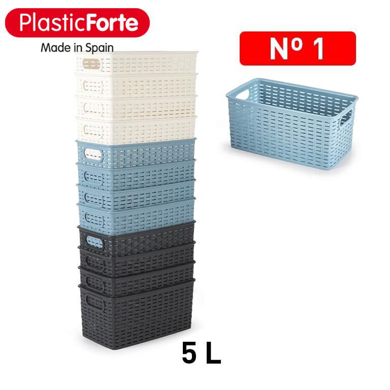 Cesta Rattan 5 L 16 x 28,5 cm SURTIDO BAG