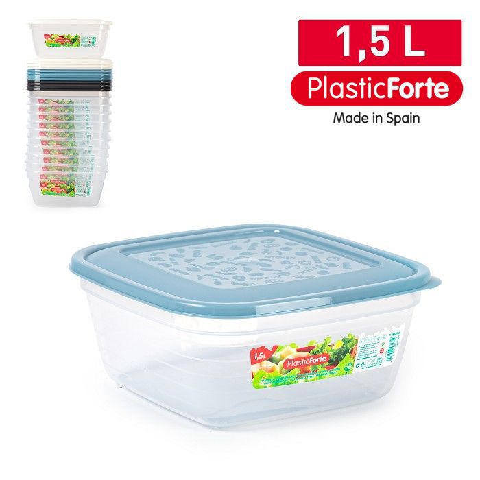 Contenitore Classic quadrato 1,5 L SURTIDO BAG