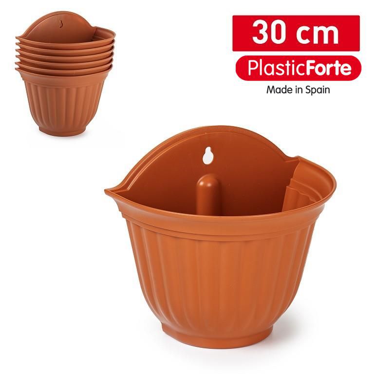 Vaso da parete 30 cm TERRACOTTA