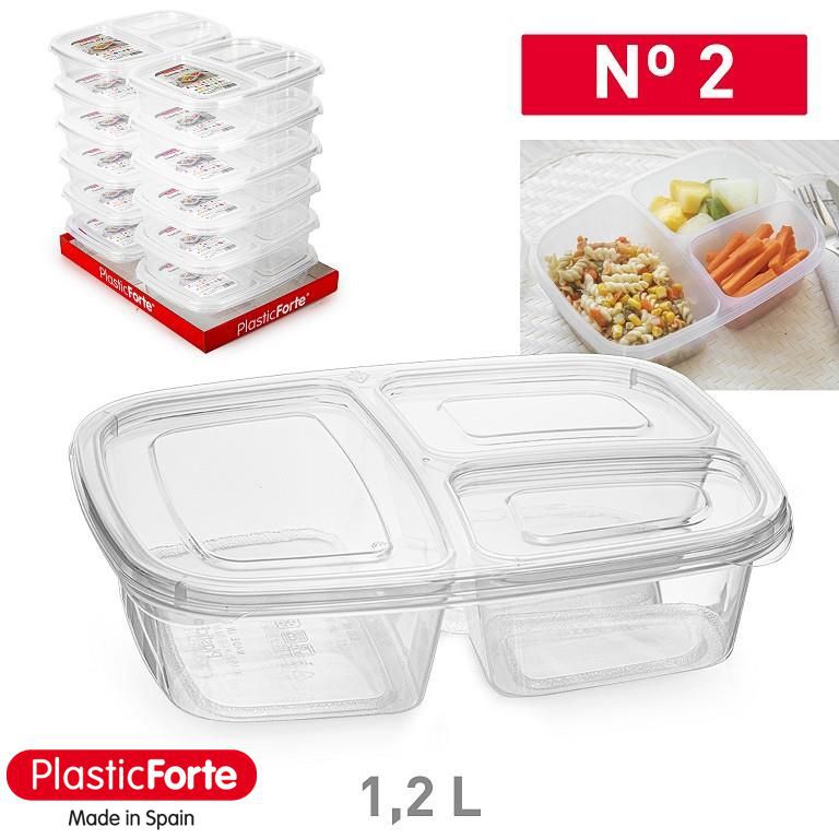 Contenitore Lunch No2 1,20 L TRASPARENTE