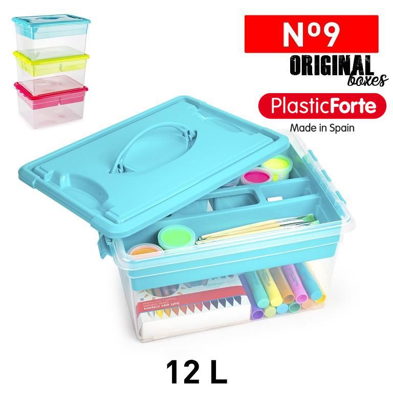 Scatola multiuso No 9 12 L con vassoio