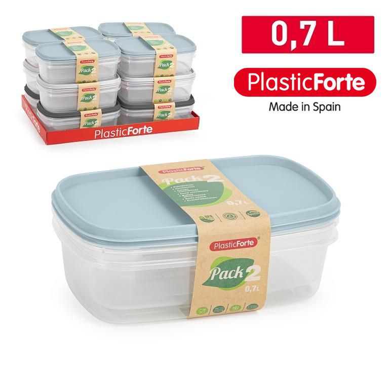 Pack 2 Contenitori 0,7 L SURTIDO BAG