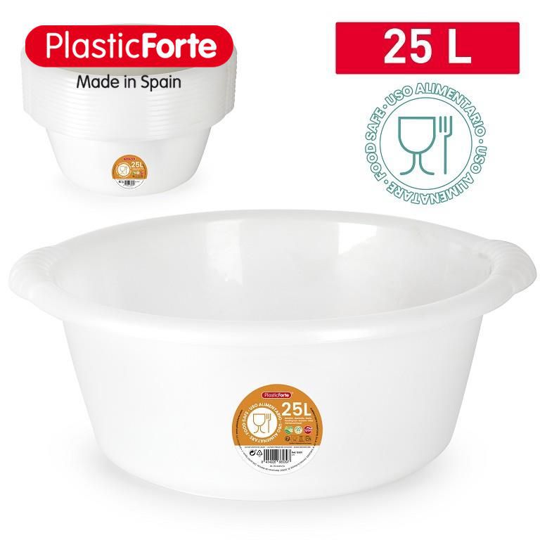 Bacinella rotonda alimentazione 25 L