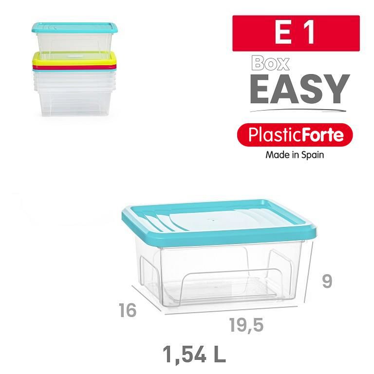 Scatola di immagazzinaggio Easy 1,54 L COLORE