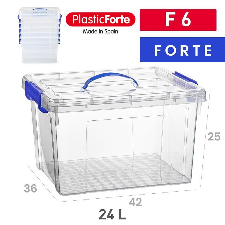 Scatola multiuso Forte F6 24 LL TRASPARENTE