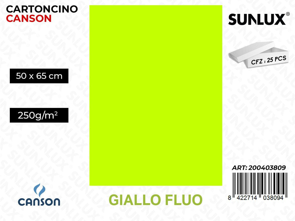 Fl Caniris Vivaldi 50*65CM 250G Giallo Fluo 04