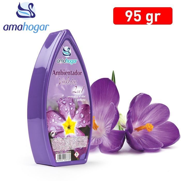 Deodorante gel assorbiodori viola 12pz.