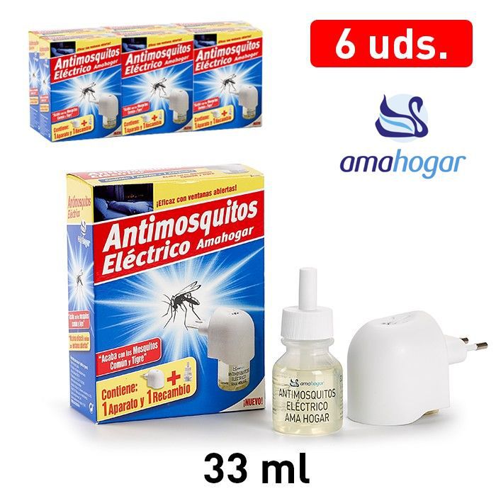 Difusore Antizanzare Elettrico 6 un. 10*4.9*13 8423537002842