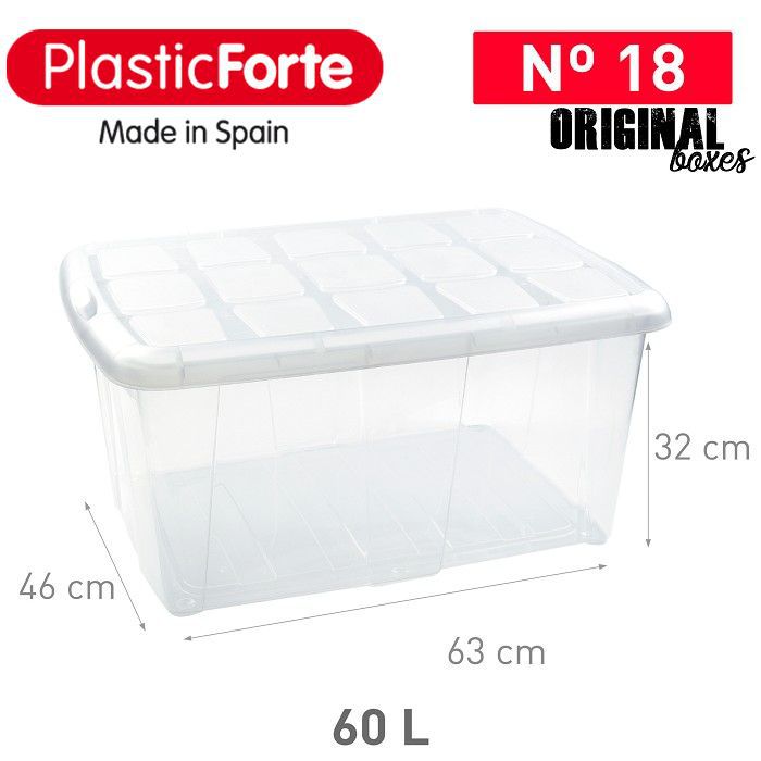 Scatola multiuso No 18 60 L