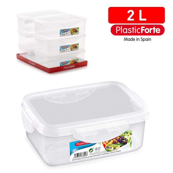 Contenitore CLICK rettangolare 2 L