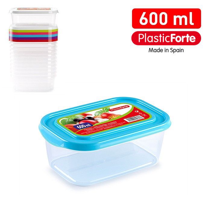 Contenitori BASIC rettangolare 600 ml