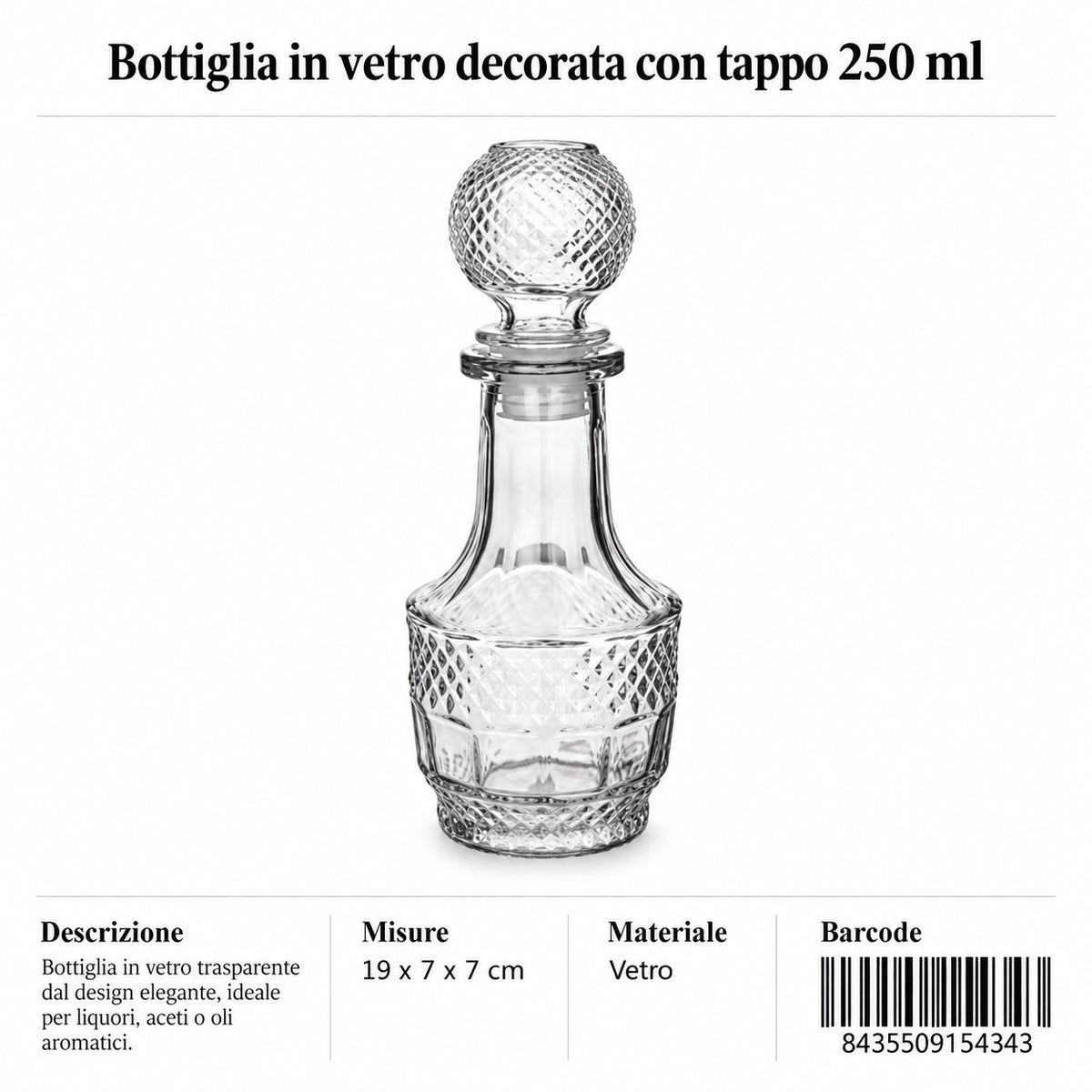Bottiglia Jucar 250Ml Jucar