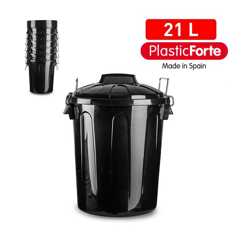 Bidone 21 L NERO