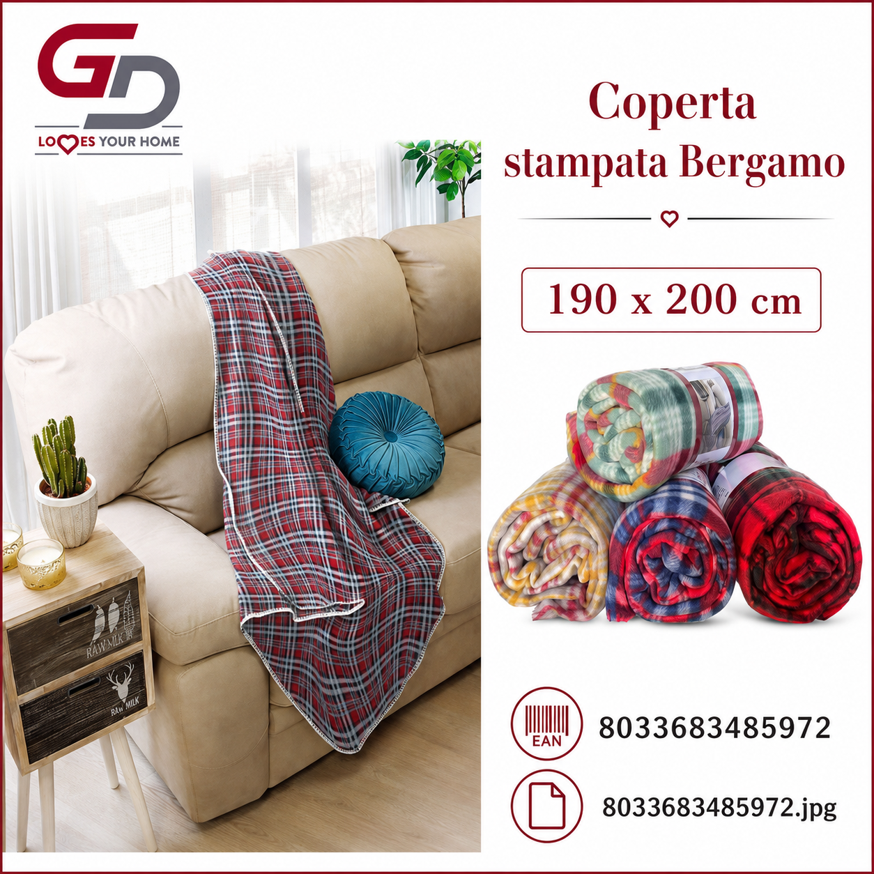 Cop Bergamo Stp 190*200
