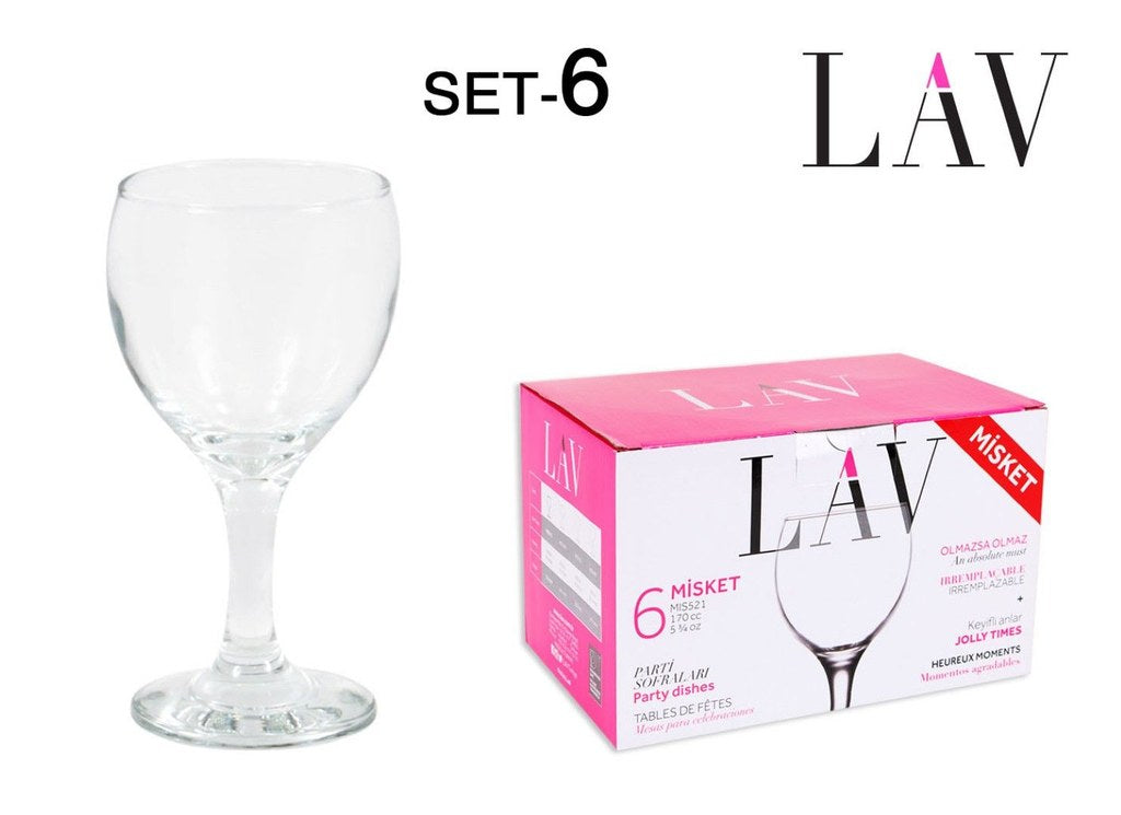 Gurallar Vino Bianco 6pz 170cc Mis521f
