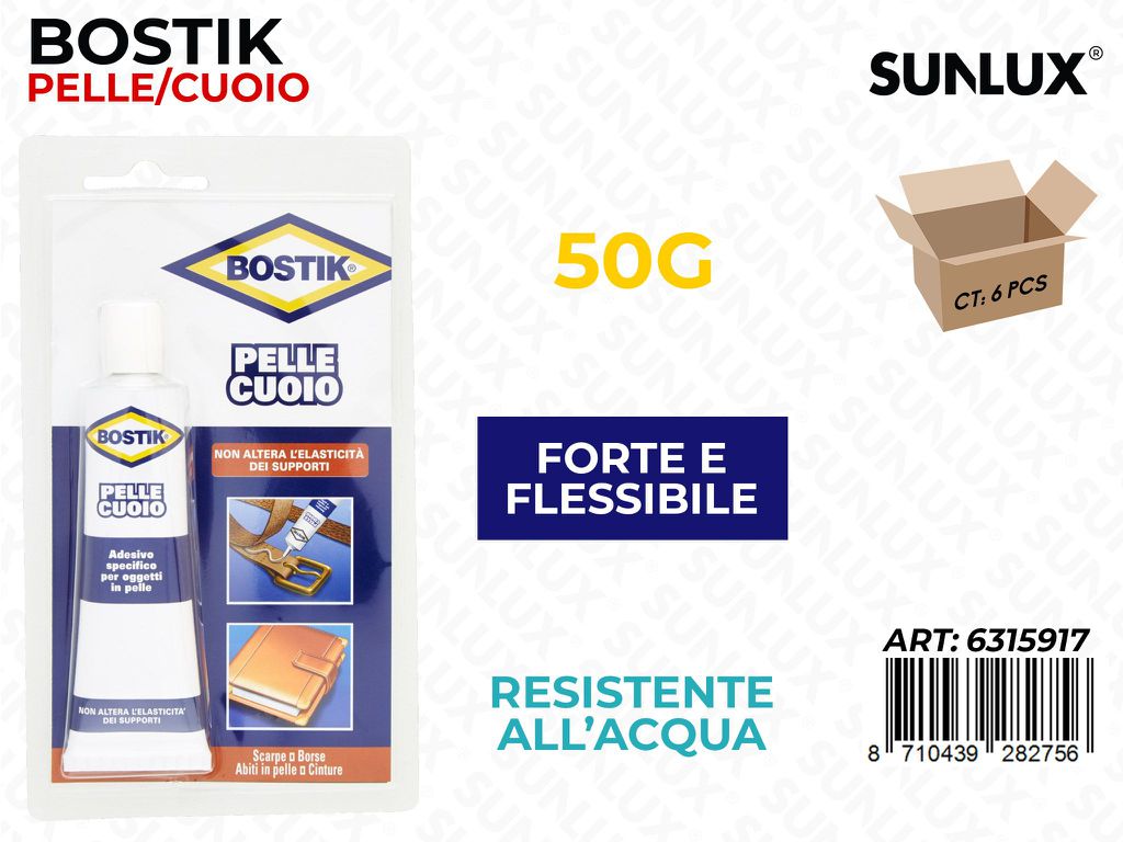 Bostik Pelle Cuoio Col. Paglierino 50G
