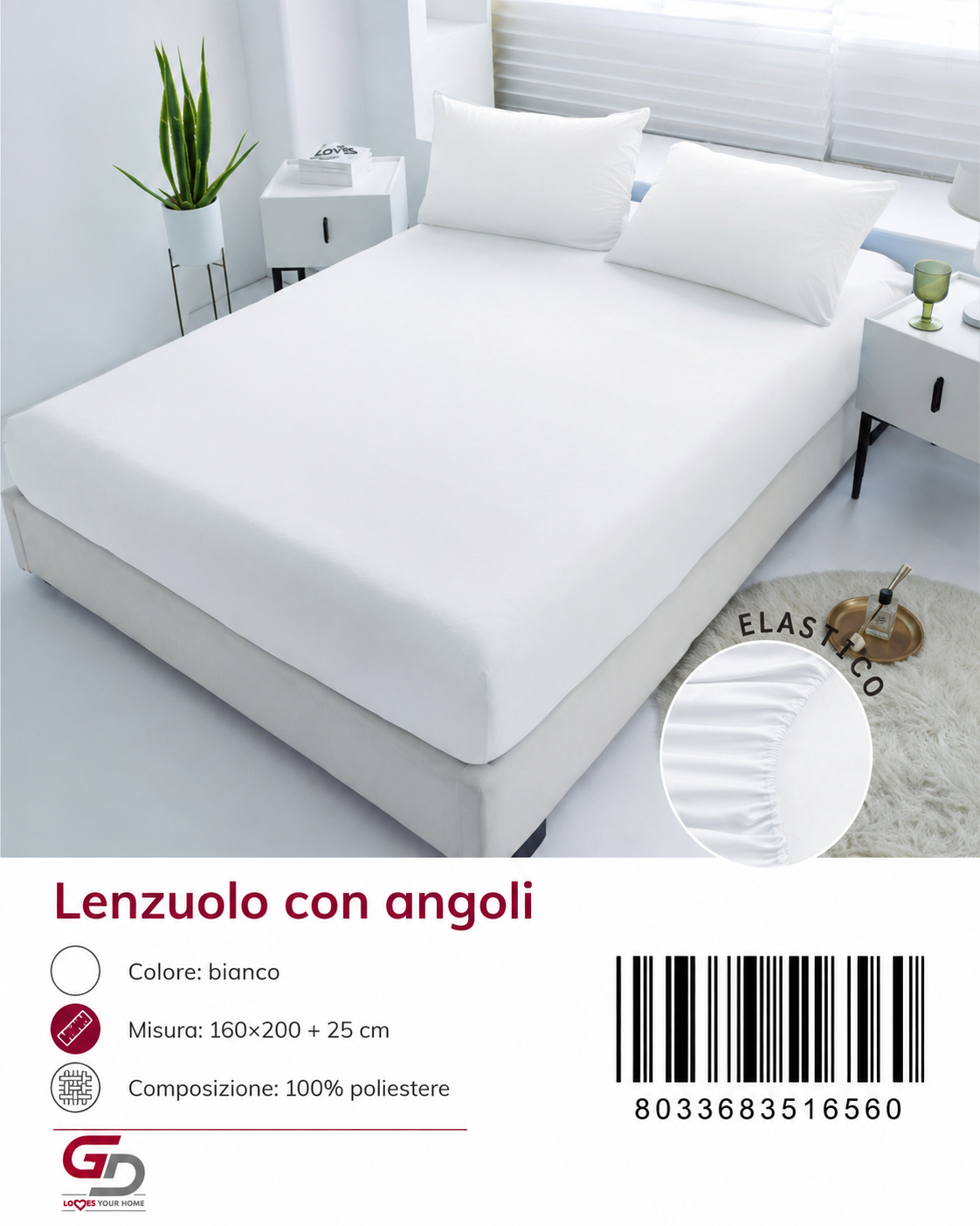 Lenzuolo Con Angoli 1P E Mezza