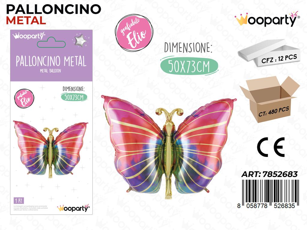 Wooparty Palloncino Metal 50*73CM