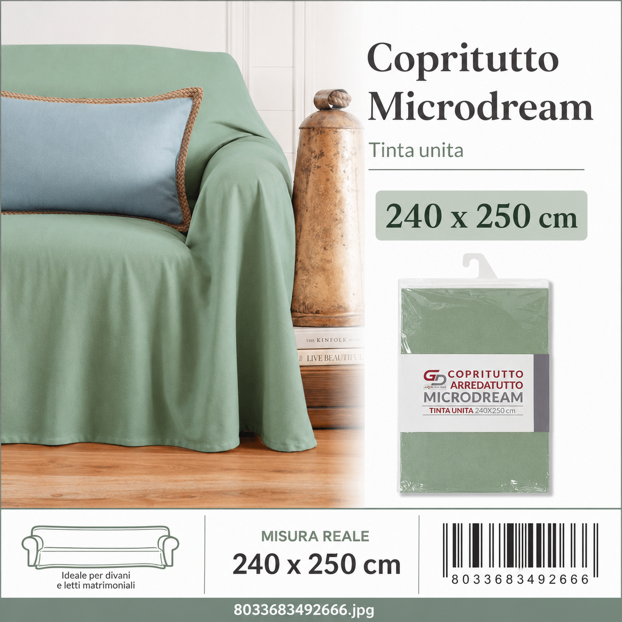 Copritutto Microdream T.U. 2P