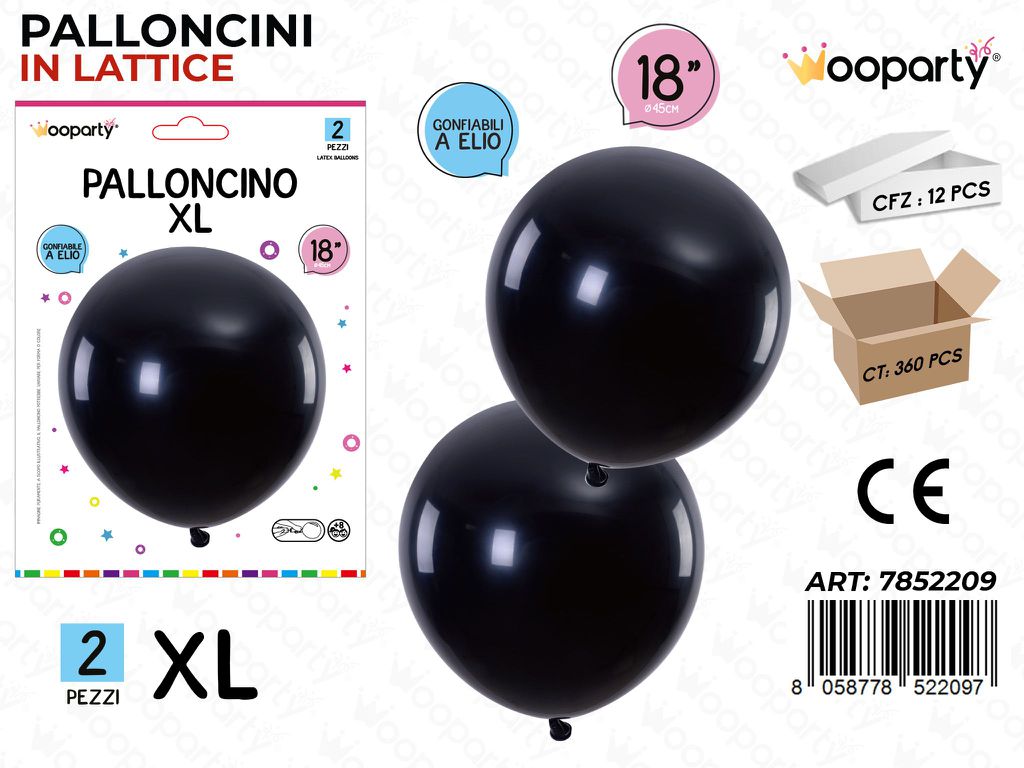 Wooparty Palloncini Lattice Xl 2PCS 45CM