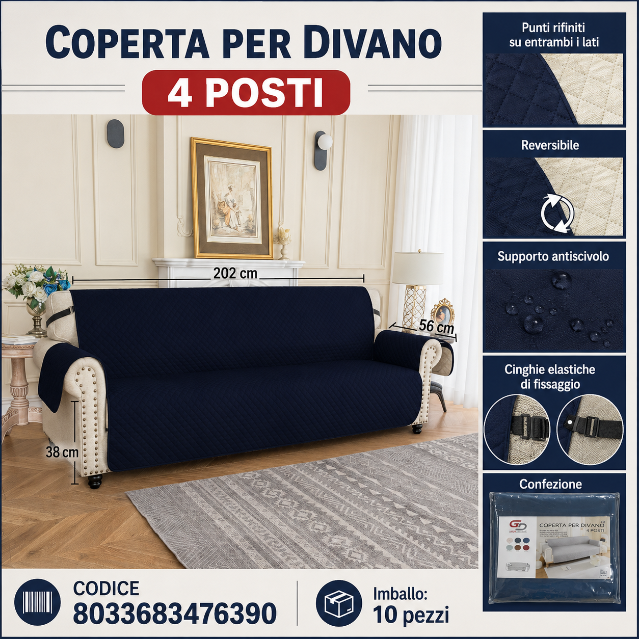 Coperta Per Divano