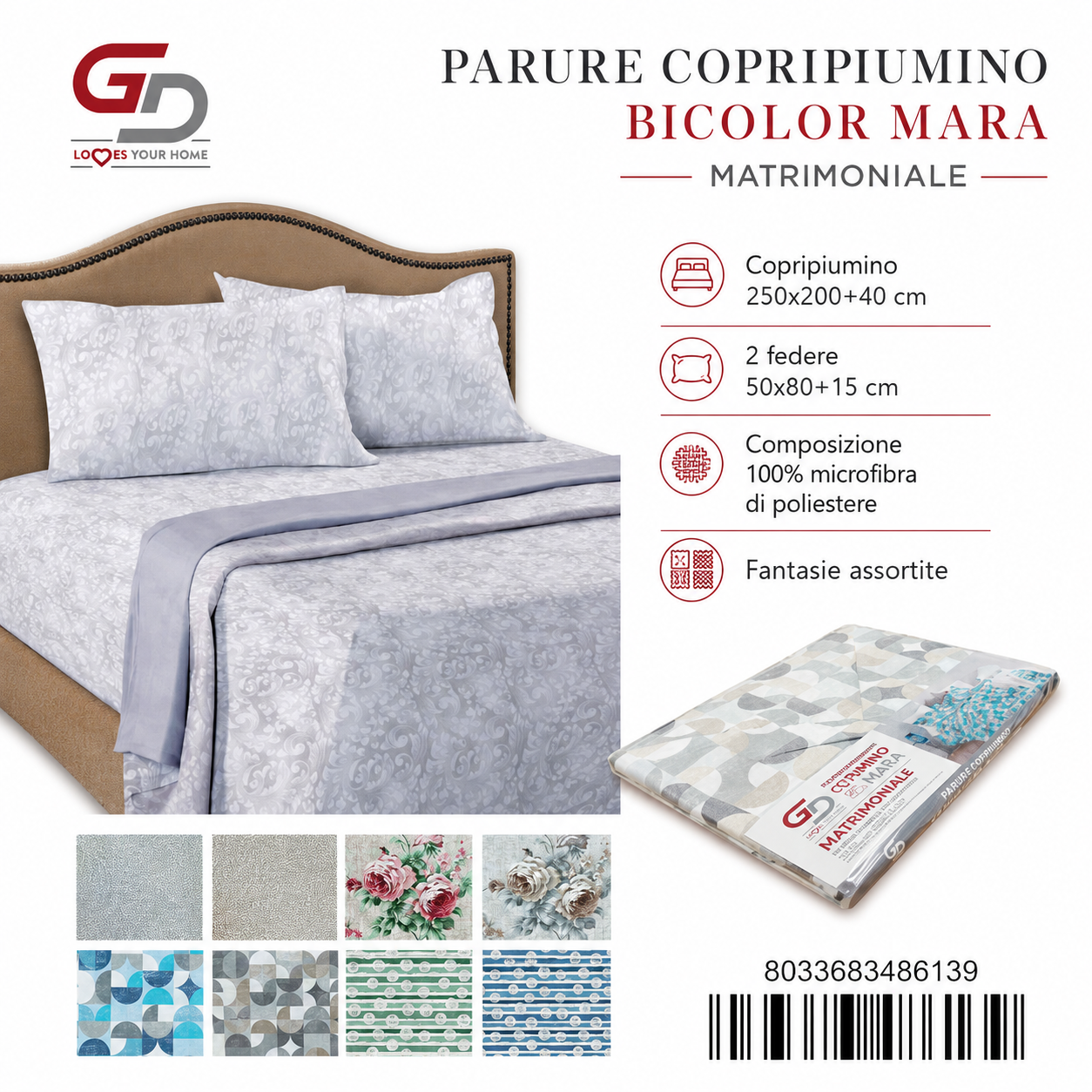 Copripiumino Mara Stp 2P