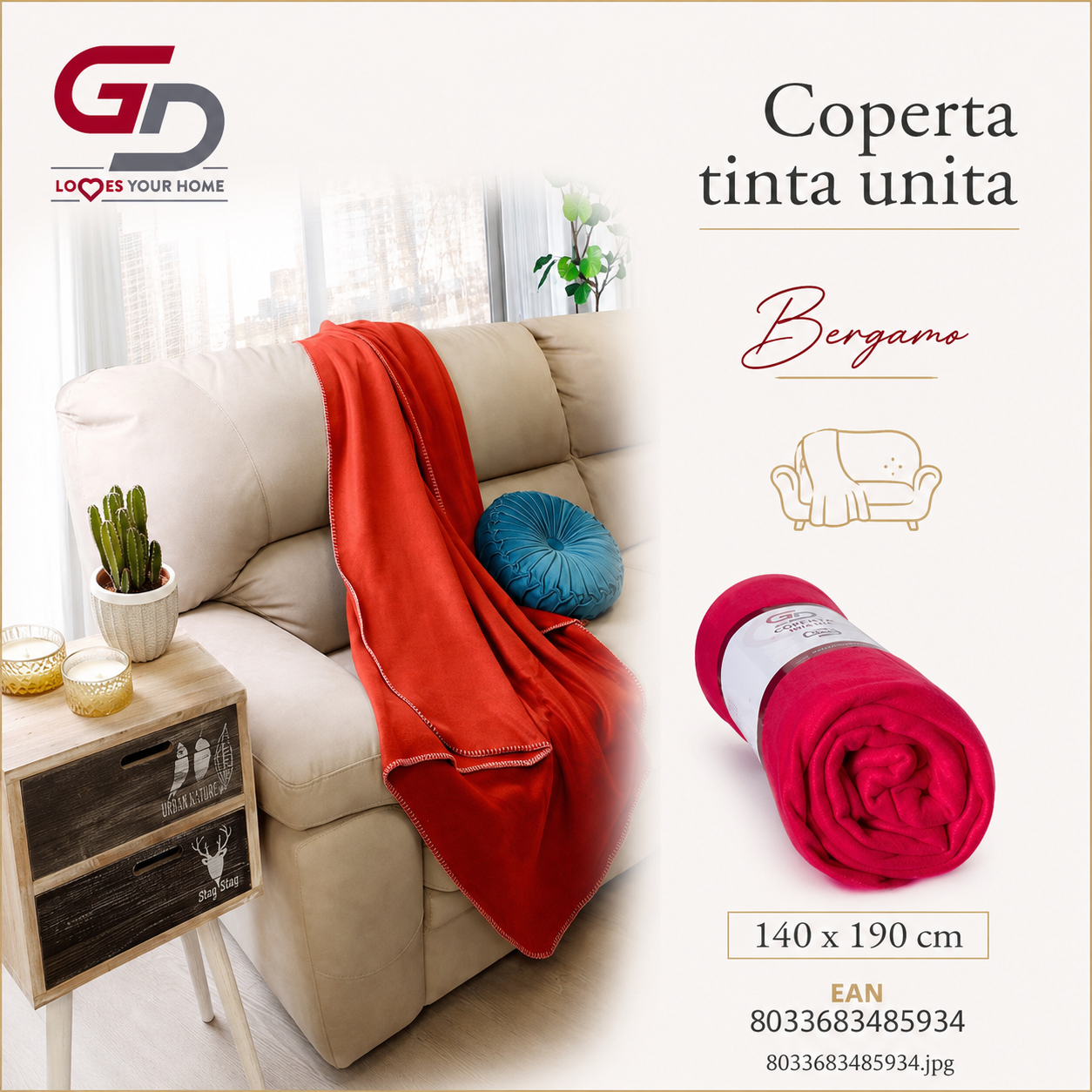 Cop Bergamo T.U. 140*190