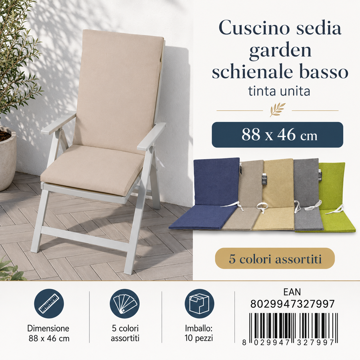 Cusc Sedia Garden Sch Basso Tu 88*46
