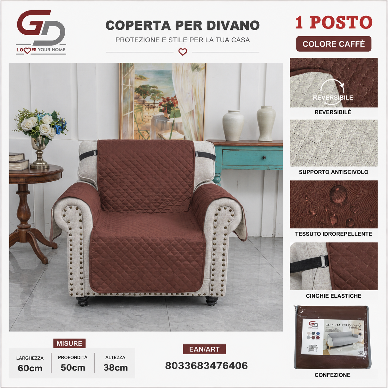 Coperta Per Divano