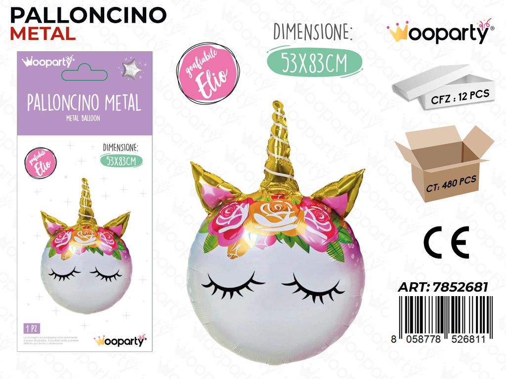 Wooparty Palloncino Metal 53*83CM