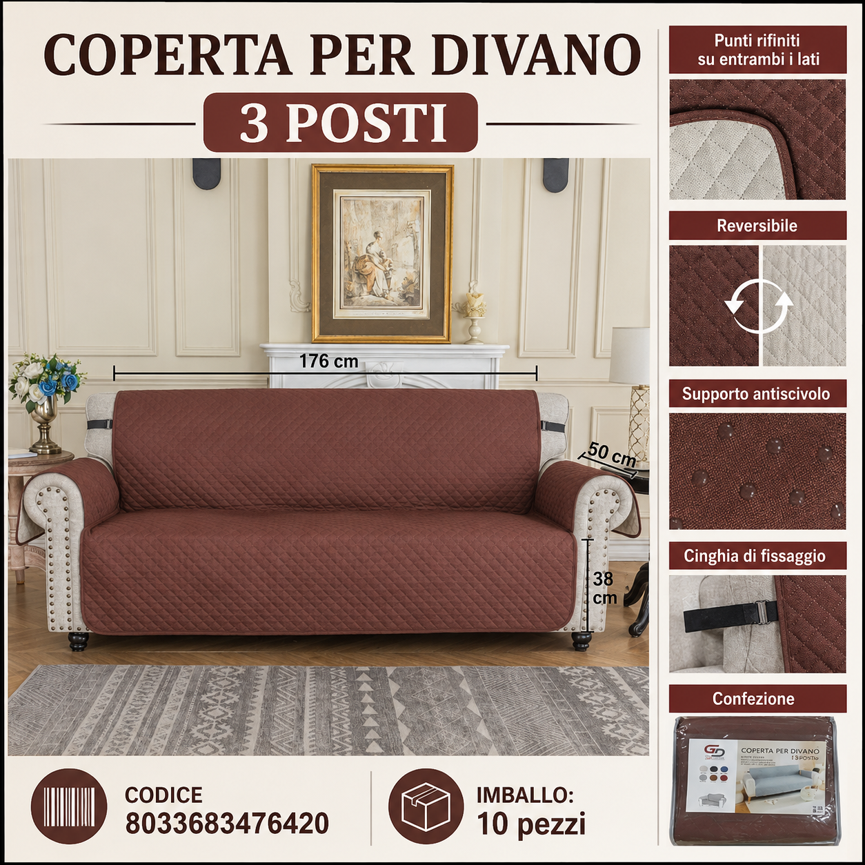 Coperta Per Divano