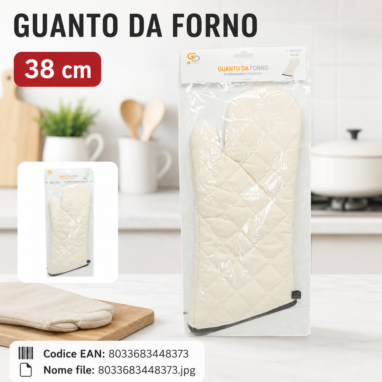 Guanto Da Forno 38Cm