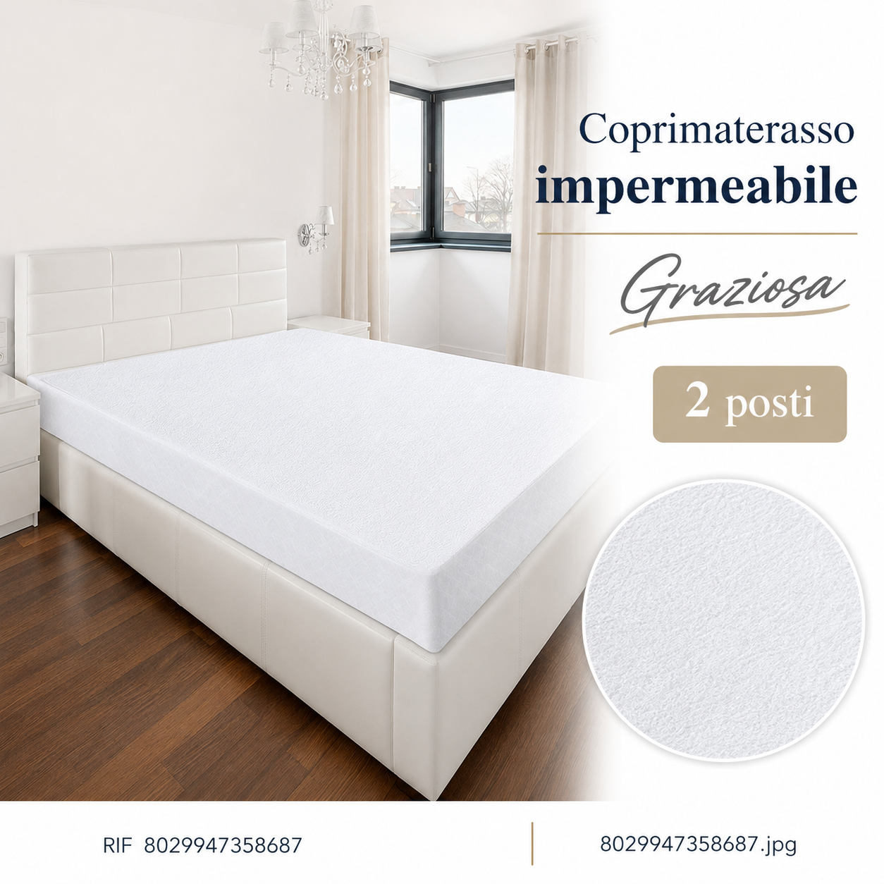 C Mat Imperm Graziosa 2P