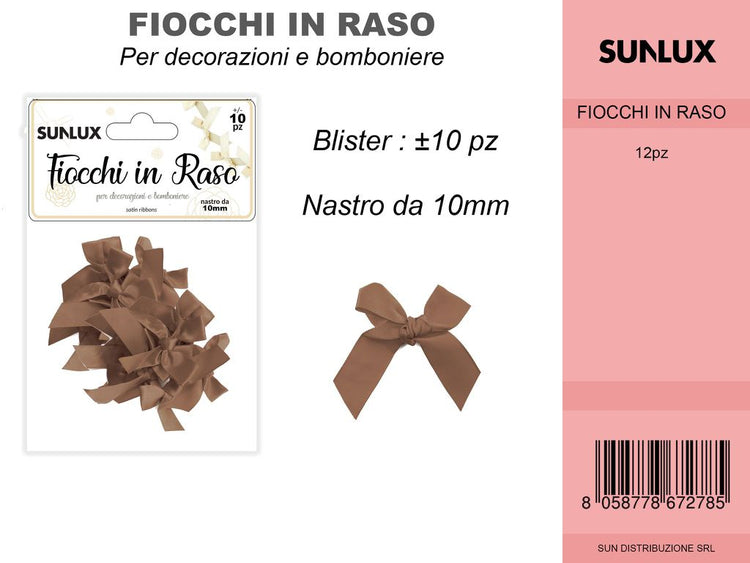 Fiocchi in Raso