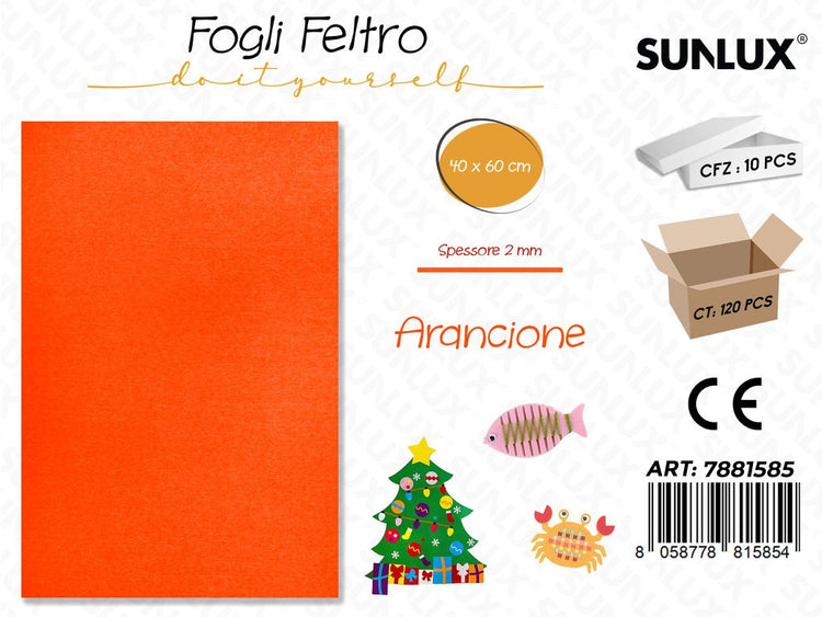Fogli Feltro 2mm