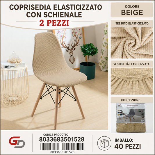 Coprisedia Con Schienale