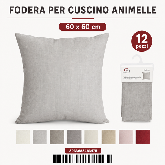 Federa Per Cuscino Animelle Joelle 60*60Cm